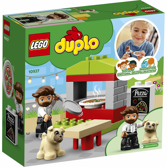 Poza cu LEGO DUPLO - Stand cu pizza 10927