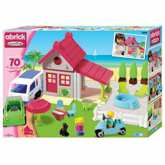 Poza cu Set Ecoiffier Abrick Casa de Vacanta 3096