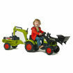 Poza cu Tractor Claas Arion cu Cupa si Remorca