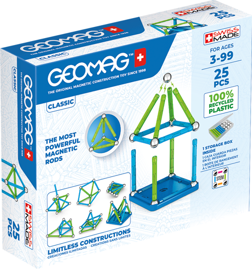 Poza cu Geomag set magnetic 25 piese Green line, 275