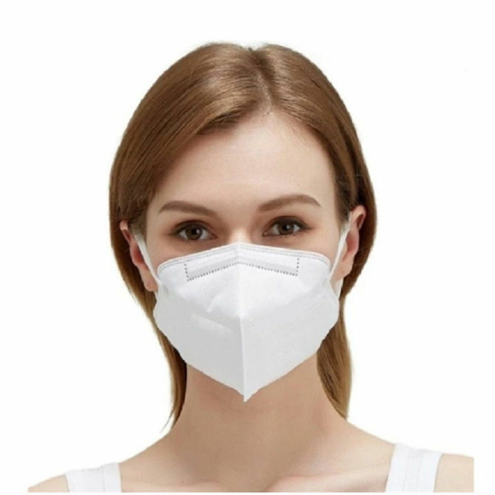 Poza cu Masca profesionala sigilata individual KN95 FFP2 cu 5 straturi, protectie ridicata, set 10 buc