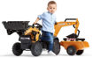 Poza cu Tractor cu pedale pentru copii FALK 967N cu incarcator, excavator si siding