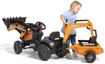 Poza cu Tractor cu pedale pentru copii FALK 967N cu incarcator, excavator si siding