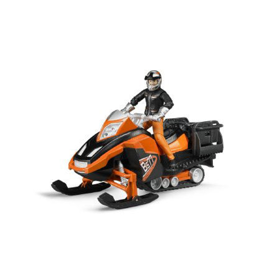 Poza cu Bruder Bworld Snowmobil cu șofer și echipament 63101