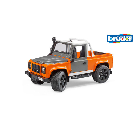 Poza cu Bruder Land Rover Defender Pick Up 02591