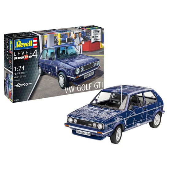 Poza cu Set model Revell VW Golf Gti Builders Choice 1:24 67673
