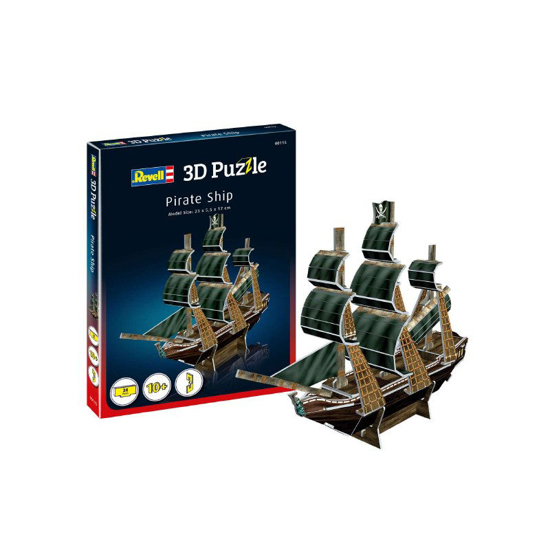 Poza cu Revell Pirate Ship mini puzzle 3D 00115