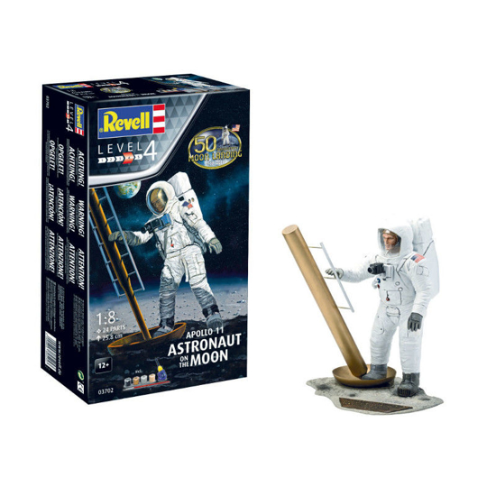 Poza cu Revell Apollo 11 Astronaut pe Lună 50 de ani Aterizare Lună 3702