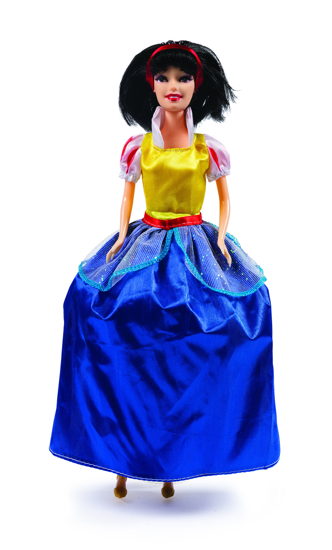 Poza cu Papusa Alba ca Zapada 30 cm, Fashion Doll