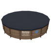 Poza cu Piscina rotunda cu cadru metalic Bestway Power Steel Vista 488x122cm, 56725