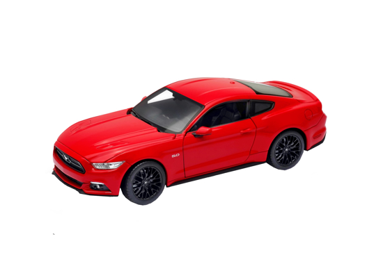Poza cu Macheta Auto Welly 1:24 Ford Mustang GT Rosu, 24062w