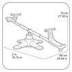 Poza cu Balansoar  Feber Twister See Saw 2x1, hinta pentru copii, 10243