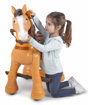 Poza cu Ride-on Calutul meu salbatic, cu acumulator 12 V, Feber, 12000
