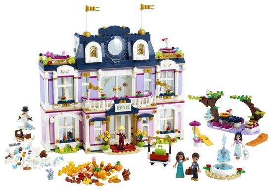 Poza cu LEGO® Friends Grand Hotel în orașul Heartlake 41684