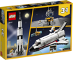 Poza cu LEGO® Creator 3 în 1 - Aventură cu naveta spațială​, 31117