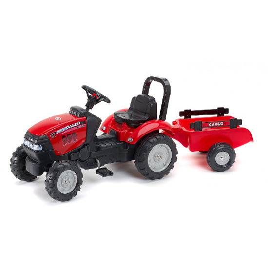 Poza cu Tractor Falk Case cu Remorca
