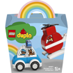 Poza cu LEGO DUPLO - Elicopter de pompieri si masina de politie 10957, 14 piese