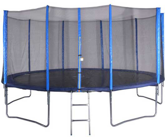 Poza cu Set Trambulina copii 366 cm Spartan cu scara si plasa de protectie, SPA981