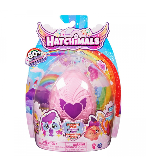 Poza cu HATCHIMALS SET DE JOACA CU FIGURINE PUIUT 6063122