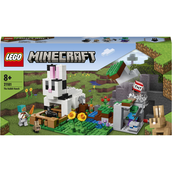Poza cu LEGO® Minecraft - Ferma de iepuri 21181, 340 piese
