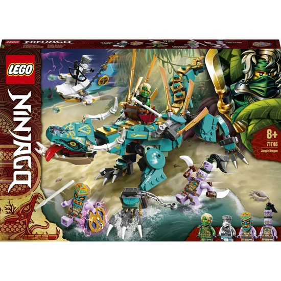 Poza cu LEGO NINJAGO - Dragon de jungla 71746, 506 piese