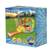 Poza cu Centru de joaca gonflabil Soda Summer pentru copii, cu piscina, topogan, cos de baschet gonflabil, popice gonflabile, inele gonflabile pentru joaca, bile gonflabile multicolore, 53068