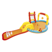 Poza cu Centru de joaca gonflabil Soda Summer pentru copii, cu piscina, topogan, cos de baschet gonflabil, popice gonflabile, inele gonflabile pentru joaca, bile gonflabile multicolore, 53068