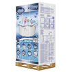 Poza cu Set piscina cu perete din otel Bestway Hydrium™ cu sistem de filtrare cu nisip, 300 x 120 cm, gri granit, rotund, 56566