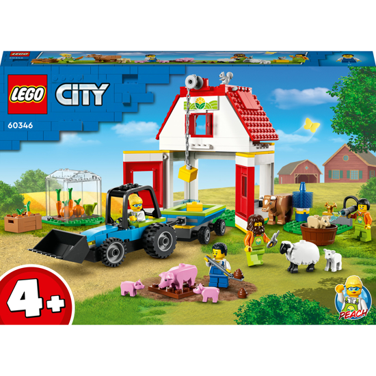 Poza cu LEGO® City - Hambar si animale de ferma 60346, 230 piese