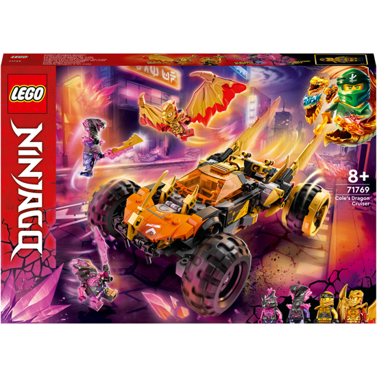 Poza cu LEGO® NINJAGO® - Masina-dragon a lui Cole 71769, 384 piese