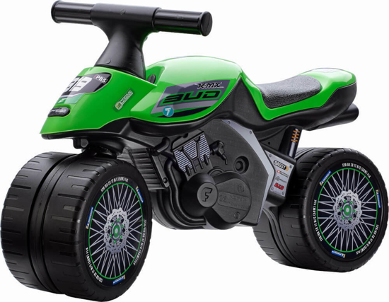 Poza cu Vehicul Falk fara Pedale Moto Hobby Horse Kawasaki 3UD, FK 402KX