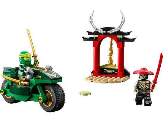 Poza cu LEGO® Ninjago - Motocicleta de strada Ninja a lui Lloyd 71788, 64 piese 