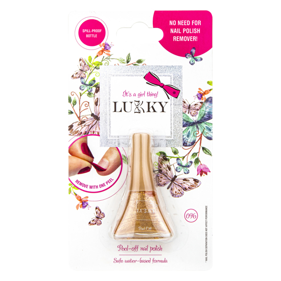Poza cu Oja pentru copii Lukky Pearly Golden Metallic LKYT11186