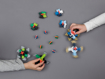 Poza cu Puzzle Plus Plus Invata sa construiesti figurine 240 piese 3853
