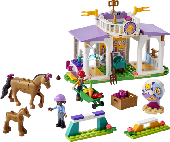 Poza cu LEGO® Friends - Dresaj pentru cai 41746, 134 piese