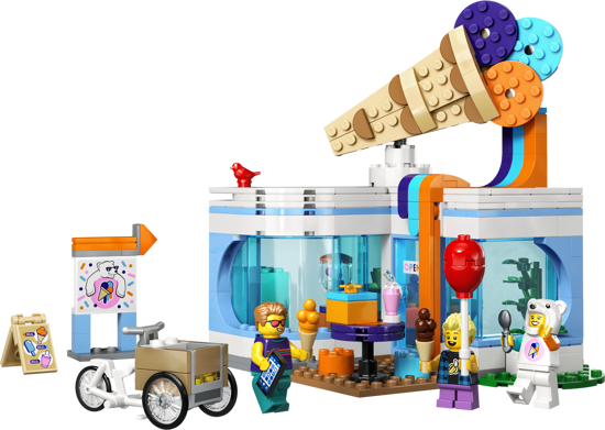 Poza cu LEGO® City - Magazin de inghetata 60363, 296 piese 