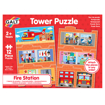 Poza cu Puzzle turn pompieri Galt, 12 piese extra lungi, JGC1005545
