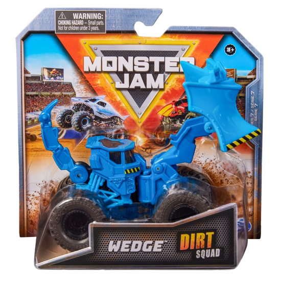 Poza cu Masinuta Monster Jam Dirt Squad 1/64, Wedge, 20140650