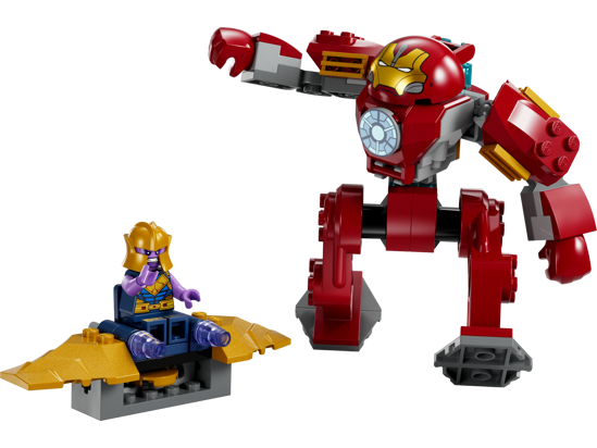 Poza cu LEGO® Super Heroes - Iron Man Hulkbuster vs Thanos 76263, 66 piese 