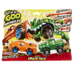 Poza cu Set 2 masinute elastice Goo Jit Zu Tygor vs Rock Jaw 42573-42674