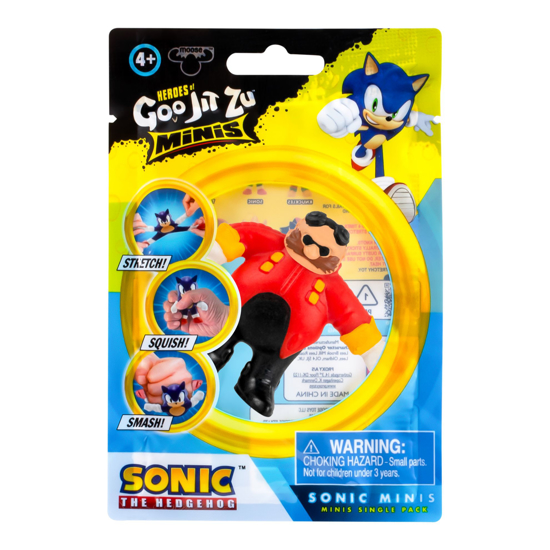 Poza cu Figurina elastica Goo Jit Zu Minis Sonic- Mr Eggman 42824-42833
