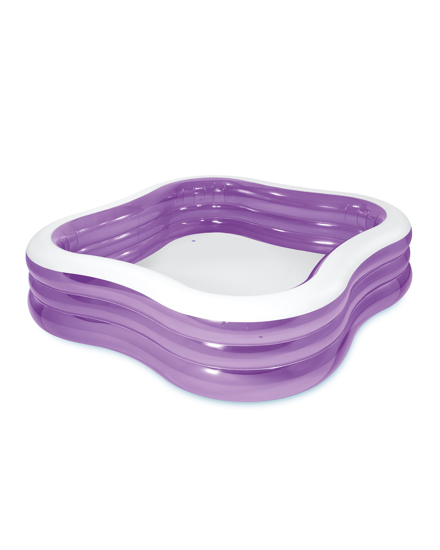 Poza cu Piscina Gonflabila Beach Wave Mov 229x229x56 cm, 57495NP