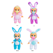 Poza cu Papusa Bebelus Cry Babies Tiny Cuddles Iepuras Lilly, IMC908536-908581