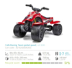 Poza cu Quad Falk cu pedale Racing Team, rosu, FK 630