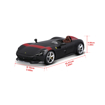 Poza cu Macheta Masinuta Bburago 1:24 Ferrari Monza SP1 Negru/Rosu, BB26000-26027NEGRUROSU