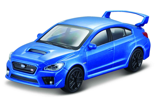 Poza cu Macheta Masinuta Bburago  Street Fire 1:43 Subaru WRX STI 2017 Albastru Metalizat, BB30010B-30393