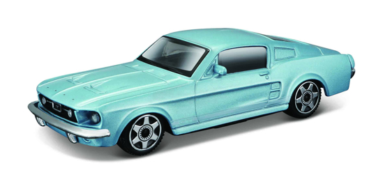 Poza cu Macheta Masinuta Bburago Street Fire 1:43 Ford Mustang Albastru Metalic, BB30010R-30215