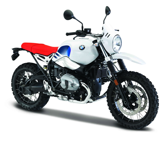 Poza cu Macheta Motocicleta Bburago 1:18 Bmw R Ninet Urban Alb, BB51030-51069