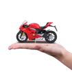 Poza cu Macheta Motocicleta Bburago 1:18 Ducati Panigale V4 Rosu, BB51030-51080