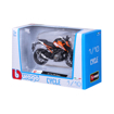 Poza cu Macheta Motocicleta Bburago 1:18  KTM 250 Duke Portocaliu, BB51030-51083